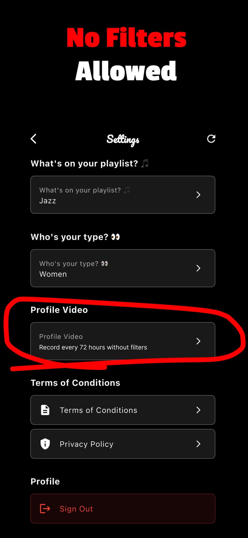 True Self App Screenshot 4